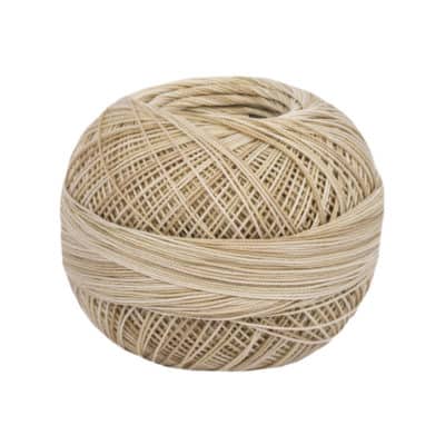 Lizbeth Crochet Thread Size 20 - LATTE FOAM - 168