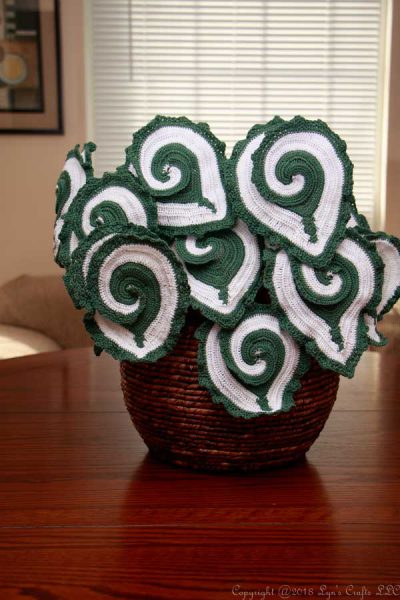 Escargot Begonia Crochet Pattern