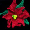 Poinsettia Applique Crochet Pattern 2 Poinsettia Applique Crochet Pattern