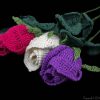 Long Stem Rose Crochet Pattern 2 Long Stem Rose Crochet Pattern