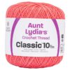 Aunt Lydia's Crochet Thread Size 10 Coral 2 Aunt Lydia's Crochet Thread Size 10