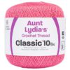Aunt Lydia's Crochet Thread Size 10 French Rose 1 Aunt Lydia's Crochet Thread Size 10