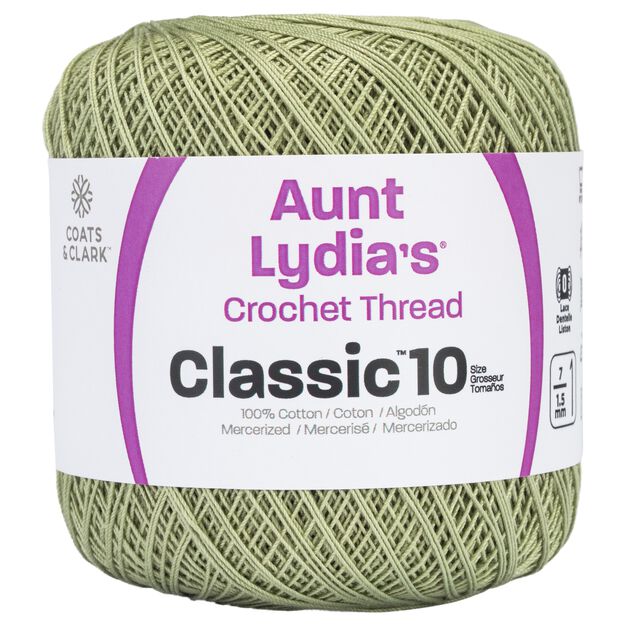 Vintage Aunt Lydia's Crochet Thread Classic Size 10 350 yards New
