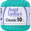 Aunt Lydia's Crochet Thread Size 10 Jade 1 Aunt Lydia's Crochet Thread Size 10