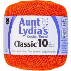 Stacked Pumpkin Table Runner 8 Aunt Lydia's Crochet Thread Size 10