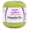 Aunt Lydia's Crochet Thread Size 10 Wasabi 1 Aunt Lydia's Crochet Thread Size 10