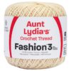 Aunt Lydia's Fashion Crochet Thread Size 3 Bridal White 2 Aunt Lydia's Fashion Crochet Thread Size 3