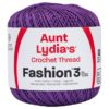 Aunt Lydia's Fashion Crochet Thread Size 3 Purple 1 Aunt Lydia's Fashion Crochet Thread Size 3