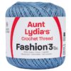 Aunt Lydia's Fashion Crochet Thread Size 3 Warm Blue 1 Aunt Lydia's Fashion Crochet Thread Size 3