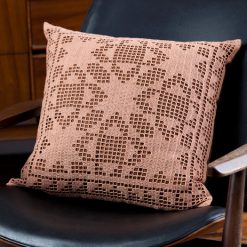 Quilt Block Filet Pillow