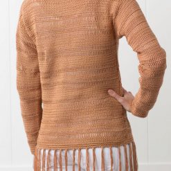 Alternative view of Flower Hill Pullover Free Crochet Pattern