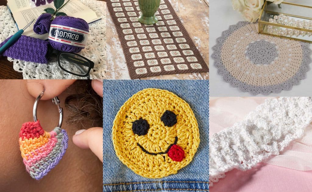 projects for crochet thread 