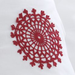 Alternative view of Snowflake Appliqués Free Crochet Pattern
