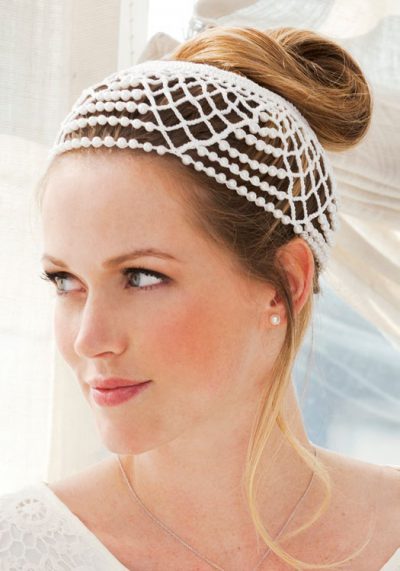 Wedding Headdress Free Crochet Pattern