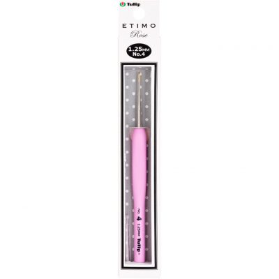 Tulip Etimo Rose Steel Crochet Hook - size 4-1.25mm