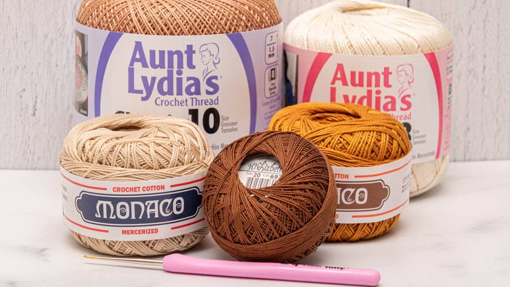 Looking for the 10 best brands of crochet thread. We have them