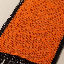 Stacked Pumpkin Table Runner 7 Stacked Pumpkin Table Runner for Aunt Lydias Crochet Thread