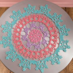 Alternative view of Wisteria Doily Free Crochet Pattern