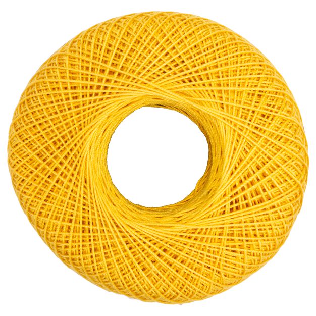 Aunt Lydia's Classic Crochet Thread Size 10 - Golden Yellow