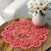 Exquisite Flower Doily Free Crochet Pattern 2 Exquisite-Flower-Crochet-Pattern
