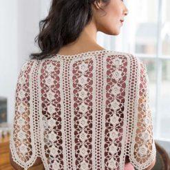 Wild-Rose-Shawl Free Crochet Pattern