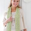 Twisty Lace Scarf Free Crochet Pattern 2 Twisty Lace Scarf