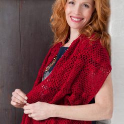 Romantic Shawl Free Crochet Pattern