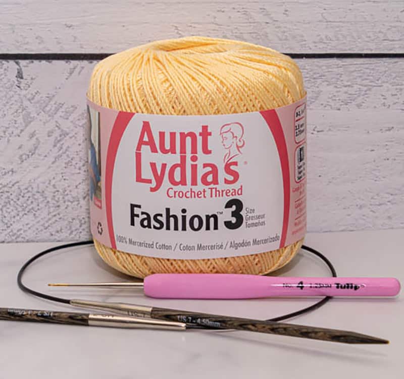 Aunt Lydia's Crochet Thread Size 3 Lyns Crafts Yarns