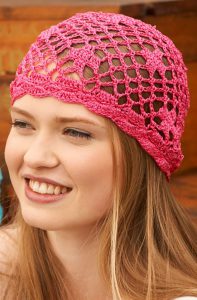 Biba Style Beanie Free Crochet Pattern | Lyns Crafts