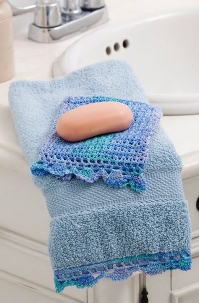 Pampering Gift Set Free Crochet Pattern