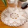 Aunt Lydia's Knit Flower Doily Free Pattern 2 Aunt Lydia's Knit Flower Doily