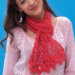 Patons Graceful Scarf Free Crochet Pattern