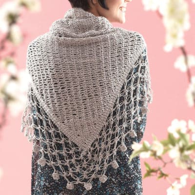 Patons Lace Edge Shawl