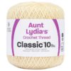 Aunt Lydia's Crochet Thread Size 10-Cream 1 Aunt Lydia's Crochet Thread Size 10
