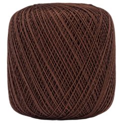Aunt Lydia's Crochet Thread Size 10-Fudge Brown 8 Aunt Lydias Classic Crochet Thread Size 10 Fudge Brown 2