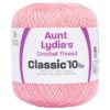 Aunt Lydia's Crochet Thread Size 10-Orchid Pink 2 Aunt Lydia's Crochet Thread Size 10