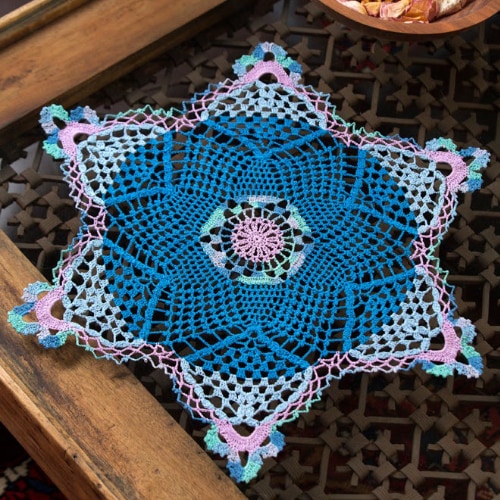 5 Free Doily Patterns for Aunt Lydia's Crochet Thread Size 10 Lyns Crafts