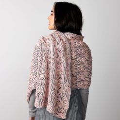 Patons Allan Gardens Knit Brioche Shawl Free Pattern