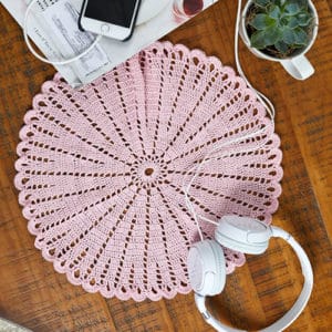 5 Free Doily Patterns for Aunt Lydia's Crochet Thread Size 10 4 Boho-Nights-Doily-Free-Crochet-Pattern
