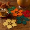 Aunt Lydia's Dancing Leaves Coasters 1 Aunt Lydia's Dancing Leaves Coasters