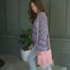 Aunt Lydias Cross Body Boho Crocheted Bag