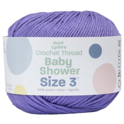 Aunt Lydia's Baby Shower Crochet Thread Size 3