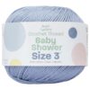 Aunt Lydia's Baby Shower Crochet Thread - Faded Denim 2 Aunt Lydia's Baby Shower Crochet Thread Size 3