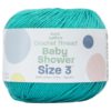 Aunt Lydia's Baby Shower Crochet Thread - Ming Teal 1 Aunt Lydia's Baby Shower Crochet Thread Size 3