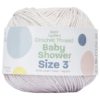 Aunt Lydia's Baby Shower Crochet Thread - Silver 2 Aunt Lydia's Baby Shower Crochet Thread Size 3