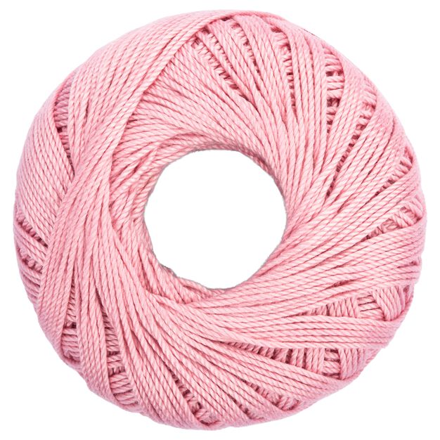 Aunt Lydia's Baby Shower Crochet Thread - Light Pink, Size: 3