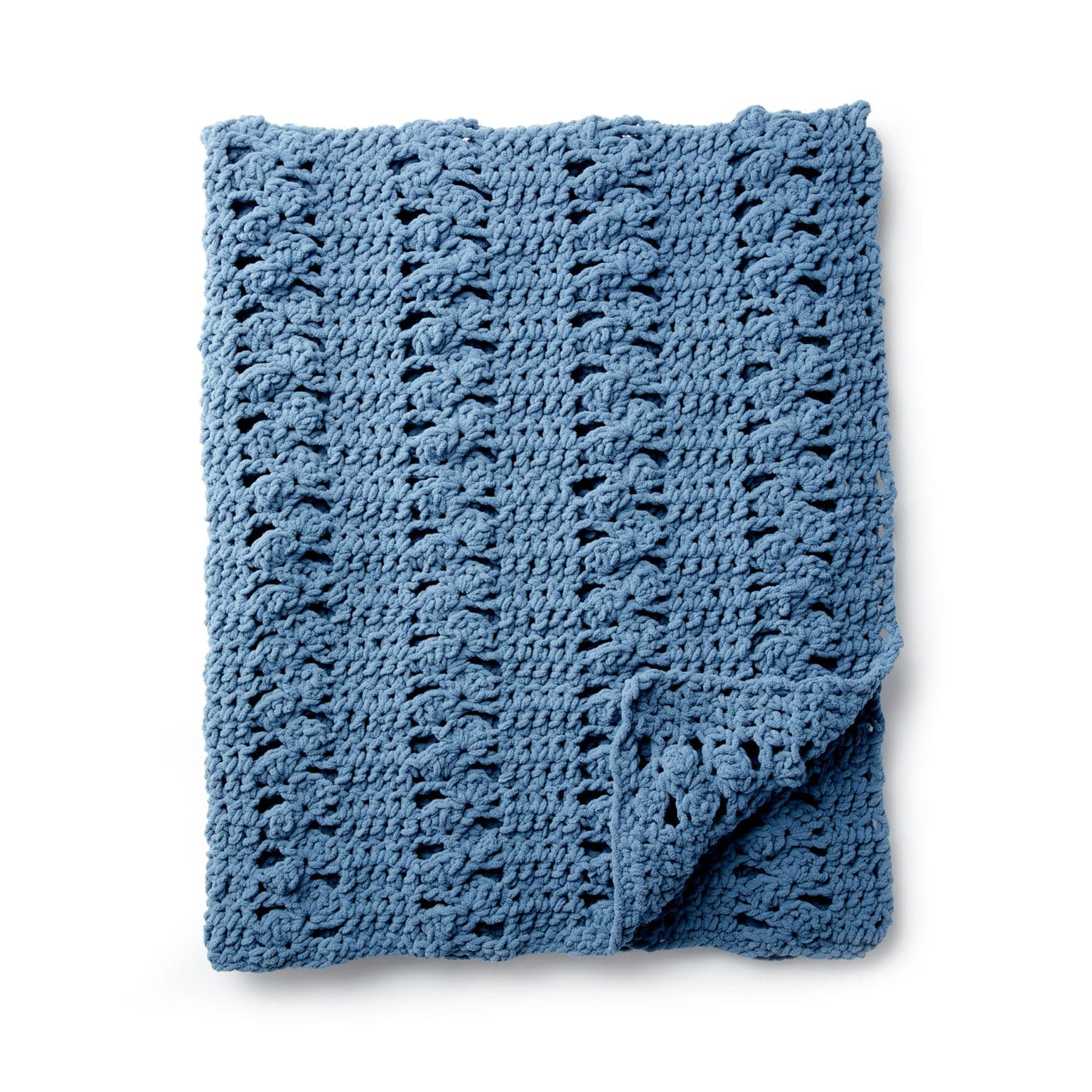 Bernat cluster panels blanket crochet pattern lyns crafts