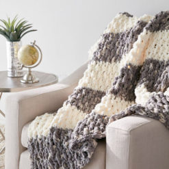 Bernat Lush Life Blanket Free Crochet Pattern