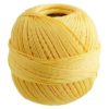 Elisa Size 5 Crochet Thread – Yellow Medium 1 Elisa Crochet Thread Size 5