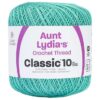 Aunt Lydia's Crochet Thread Size 10-Aqua 1 Aunt Lydia's Crochet Thread Size 10
